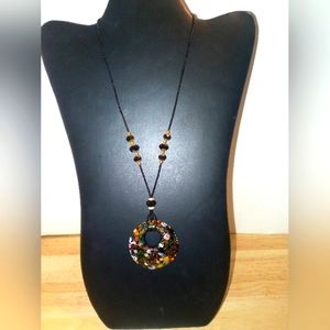 Beautiful Art Glass Necklace